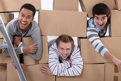 Professional movers handling a flat removal in Camdentown