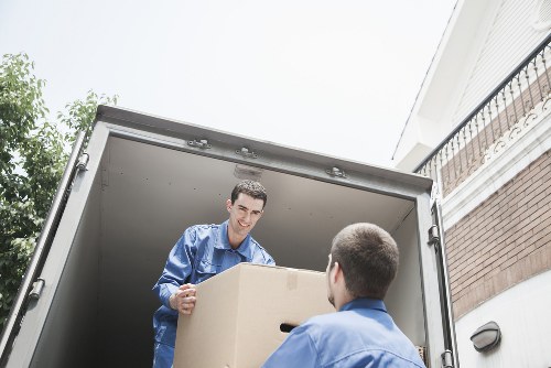 Camdentown removal van transporting household furniture