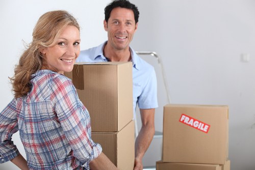 Preparation and packing for a local man with van booking in Camdentown